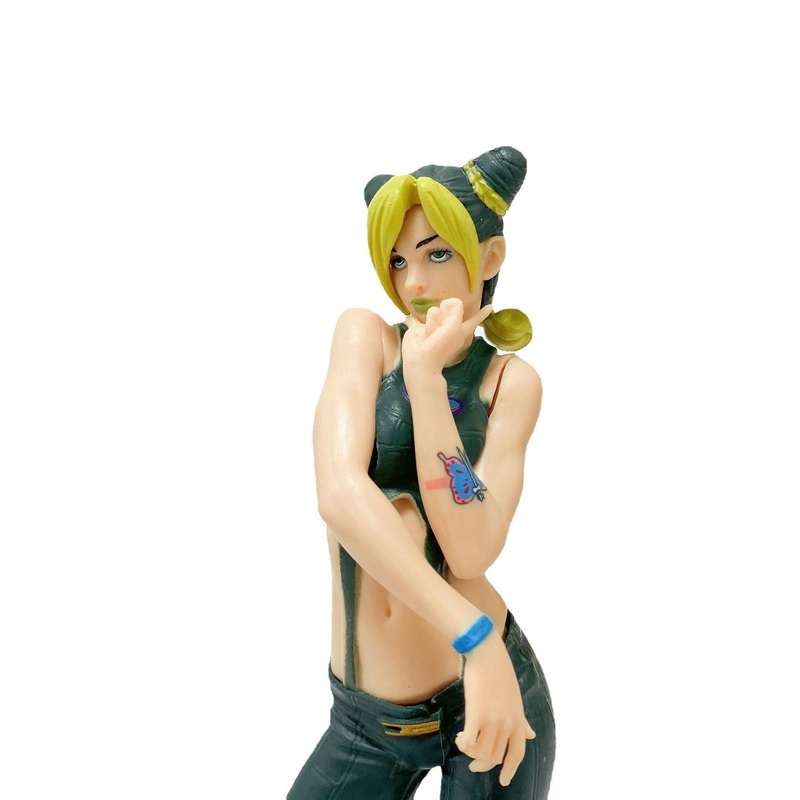 Đồ trang trí Nhân Vật Jolyne Cujoh Trong Jojo 'S Bizarre Adventure Kích Thước 17cm Để Bàn Trang Trí