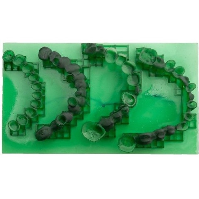 Nhựa in 3D đúc cho nha khoa ESUN Castable resin for Dental màu Green 1kg/Chai