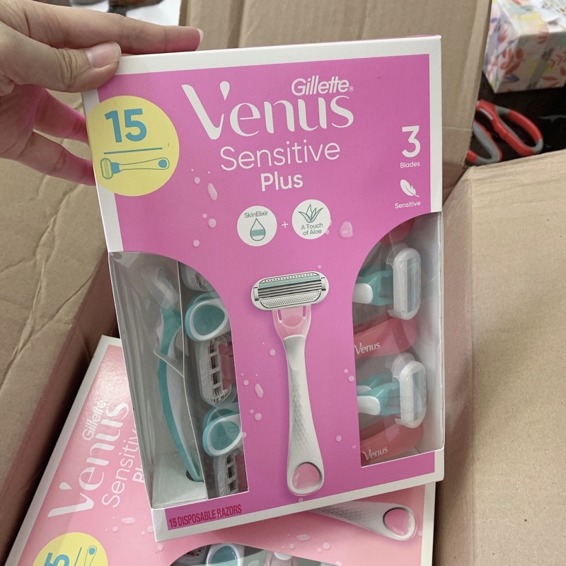 SET 15 CÂY DAO CAO GILLETTE VENUS NỘI ĐỊA MỸ