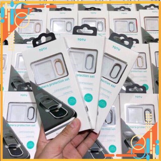 Kính + viền bảo vệ camera iphone 7plus/ 8plus/ x/ xs/ xr/ xs max hiệu totu chính hãng