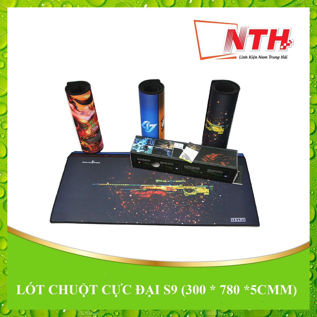 LÓT CHUỘT CỰC ĐẠI S9 (300 * 780 * 5MM)