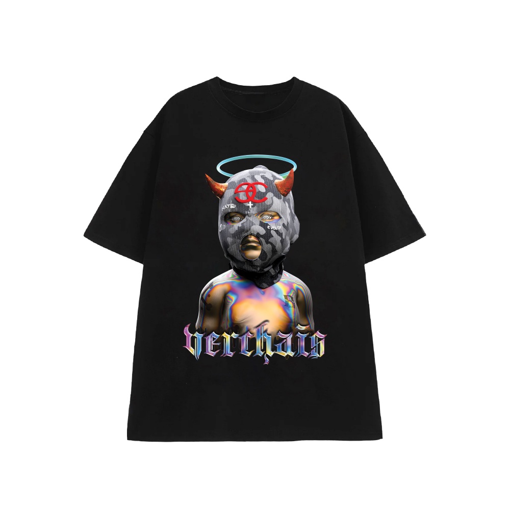 Áo thun unisex Verchais.Official basic TEE phom rộng tay lỡ dành cho nam nữ Boy Collections T20