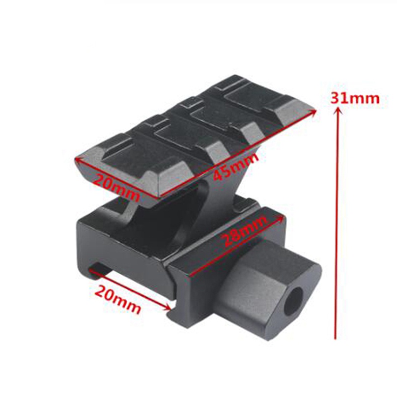 Rail Adapter Weaver Picatinny Rail Mount Base Weaver 21mm