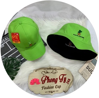 NÓN BUCKET 2 mặt thời trang - Chậu Cây