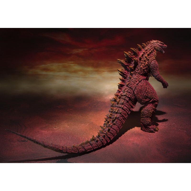 Mô hình quái vật godzilla burning 2014. SHM Bandai.