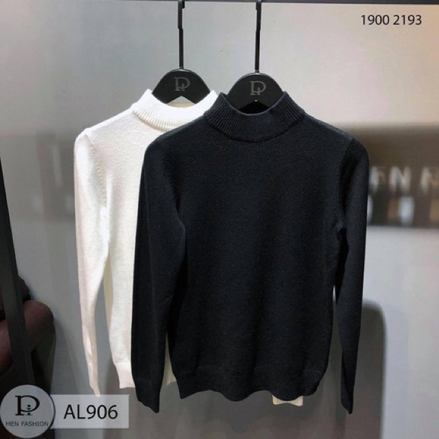 Áo len Nam cổ 3 phân