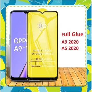 Kính Cường lực A5 2020 - A9 2020 Full Màn full keo toàn màn hình tặng keo hở mép