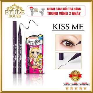 Kẻ mắt Kiss Me kẻ mắt nước kissme lâu trôi không lem bút kẻ mắt chống nước