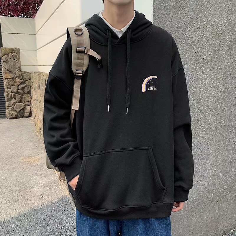 Áo Hoodie Họa Tiết Cầu Vồng Size M-5Xl Phong Cách Hàn Quốc Cho Nam | BigBuy360 - bigbuy360.vn