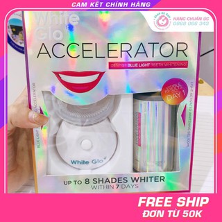 Máy làm trắng răng Glo White Accelerator Blue Light - Xuất xứ Úc