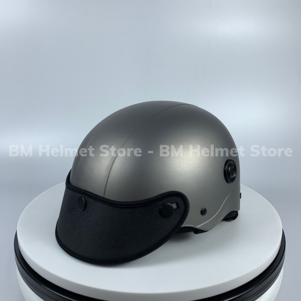 Mũ Bảo Hiểm Nửa Đầu Đủ Màu Có Lỗ Thông Gió - Siêu Rẻ - Nón Thường