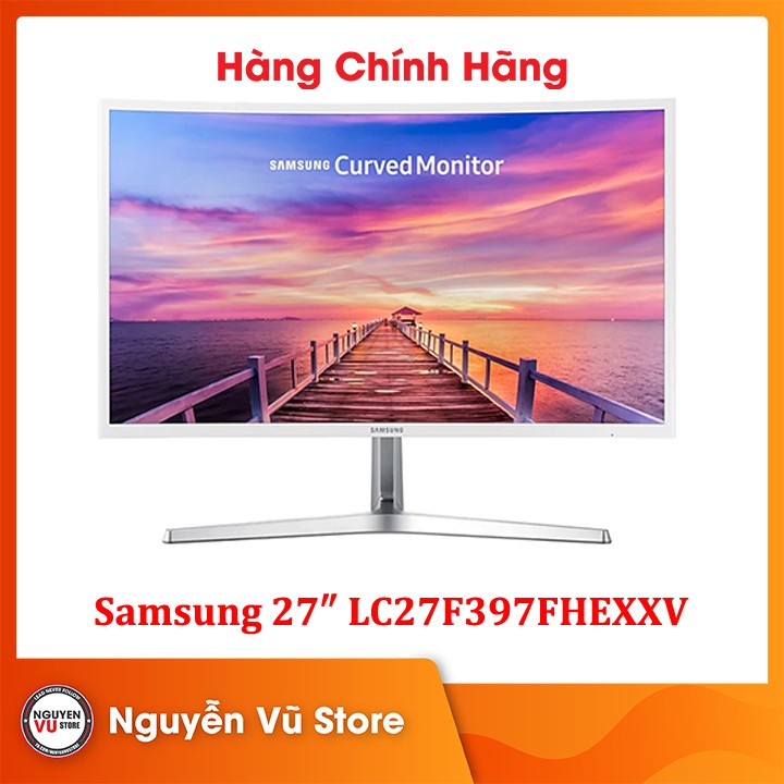 Màn Hình Cong Samsung LC27F397FHEXXV 27inch FullHD 4ms 60Hz FreeSync VA - Hàng Chính Hãng