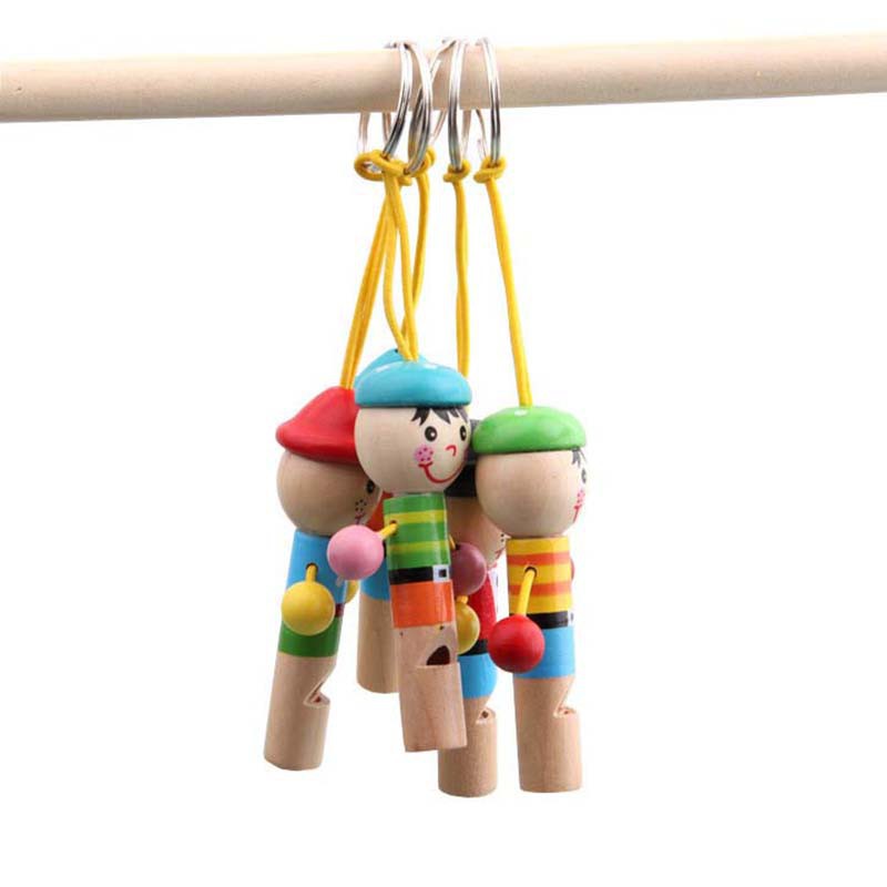 Còi gỗ đồ chơi hình cướp biển dễ thương cho bé