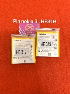 Pin nokia 3 : HE330 và HE319 zin-mới 100%