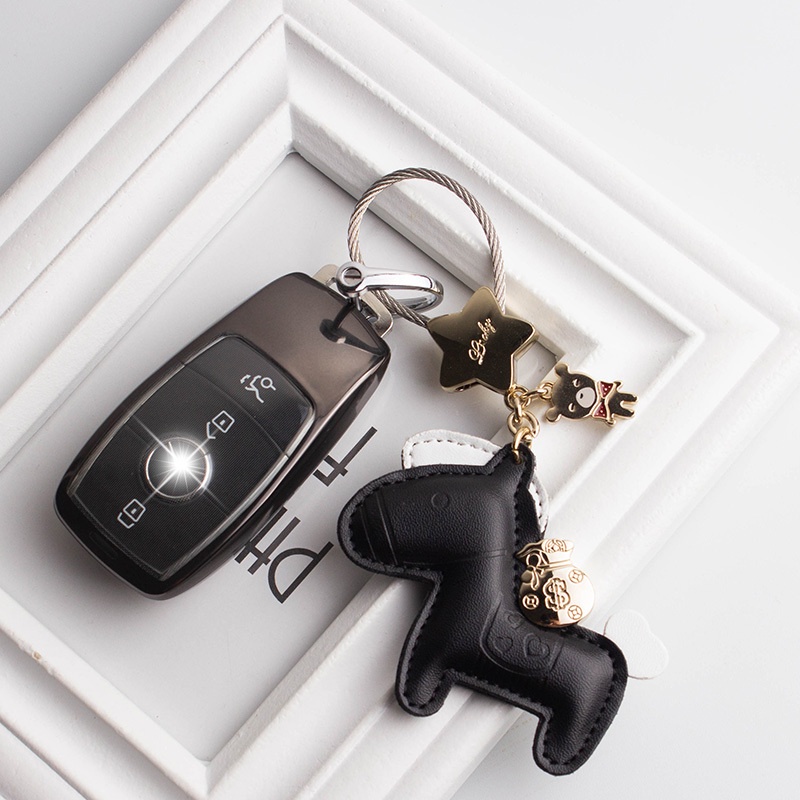 Ốp Chìa Khoá Ô Tô MERCEDES C200 E300 C260 GLA200 Bằng Chất Liệu TPU