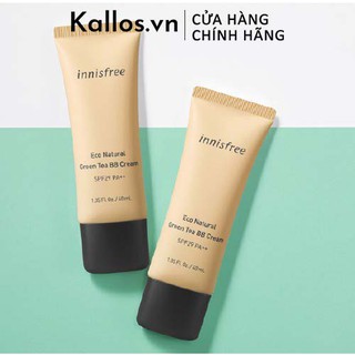 Kem nền trà xanh innisfree eco natural green tea bb cream spf29 pa ++ - kallos vietnam