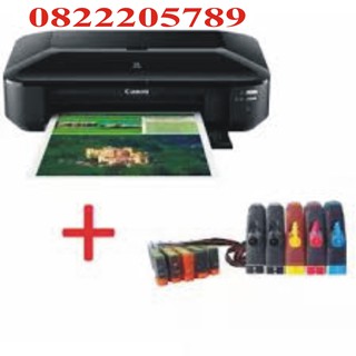 Máy in màu Canon ix6770 khổ A3 đã bao gồm tiếp mực ngoài có mực