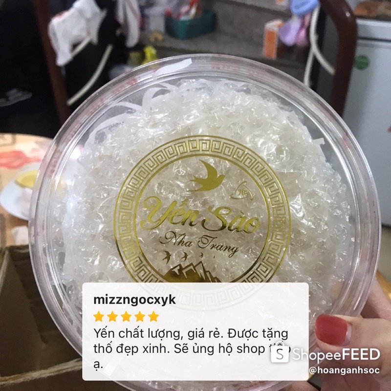 Yến sào nha trang_yến vụn tổ50g và 100g + 🎁
