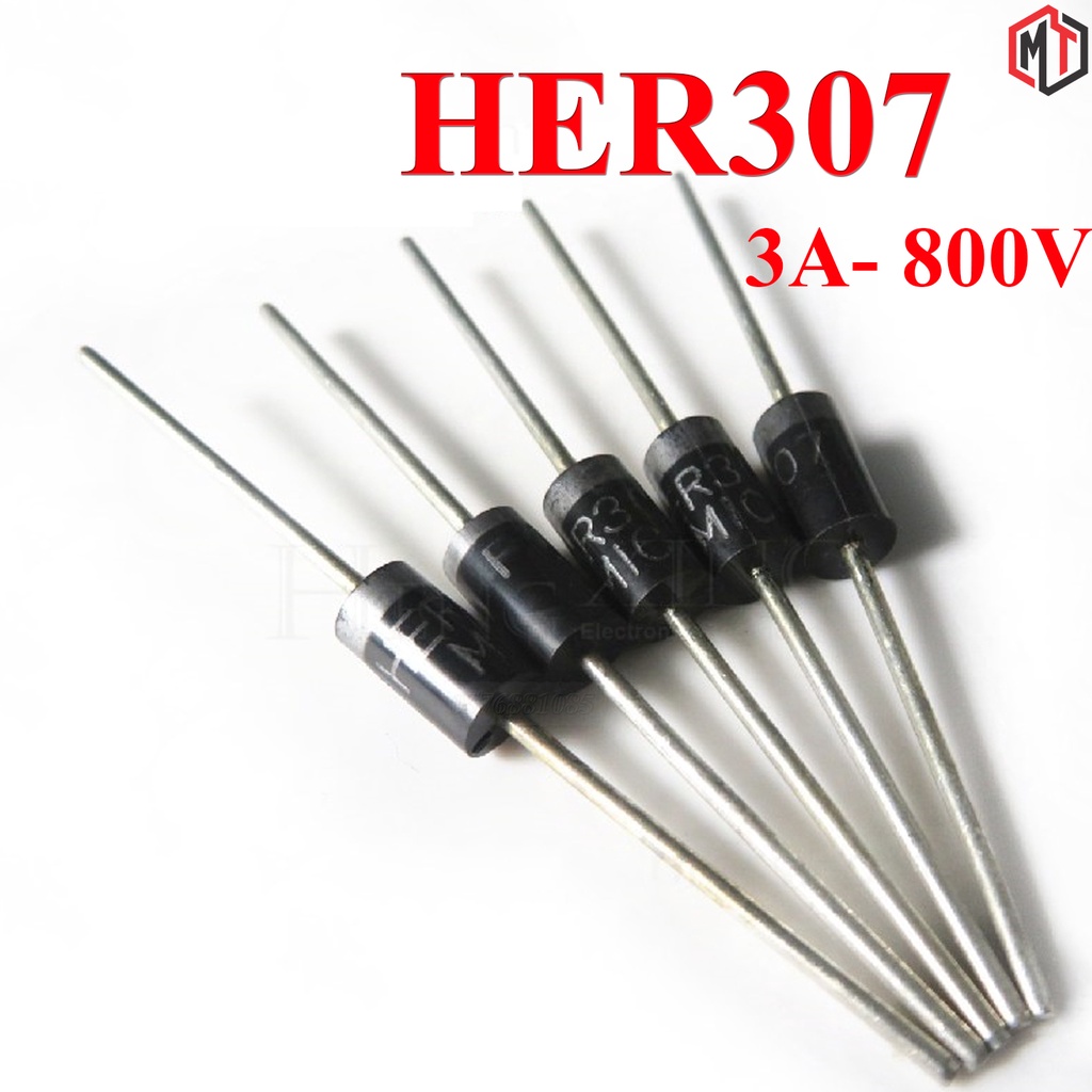 Diode Di-ốt Chỉnh Lưu các loại thông dụng HER 207-307-208-308-508-608