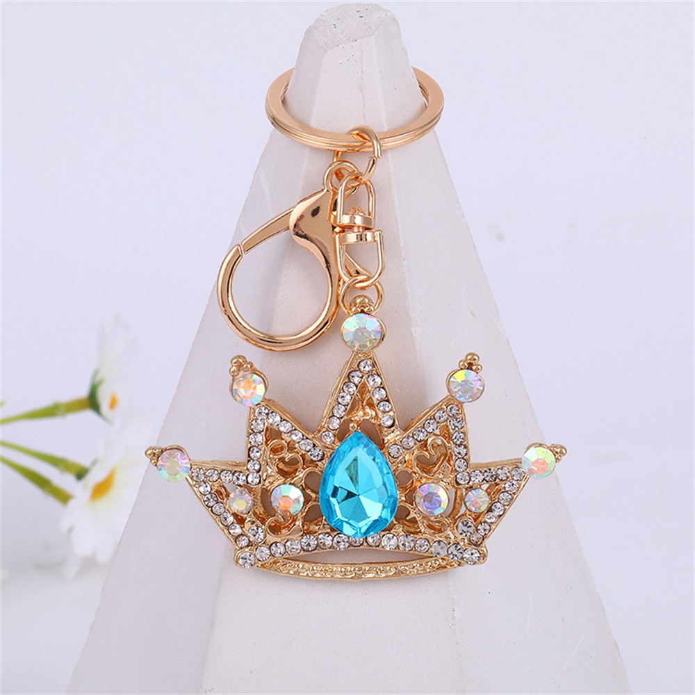 Móc Khóa Hình Vương Miện Đính Đá Thời Trang
