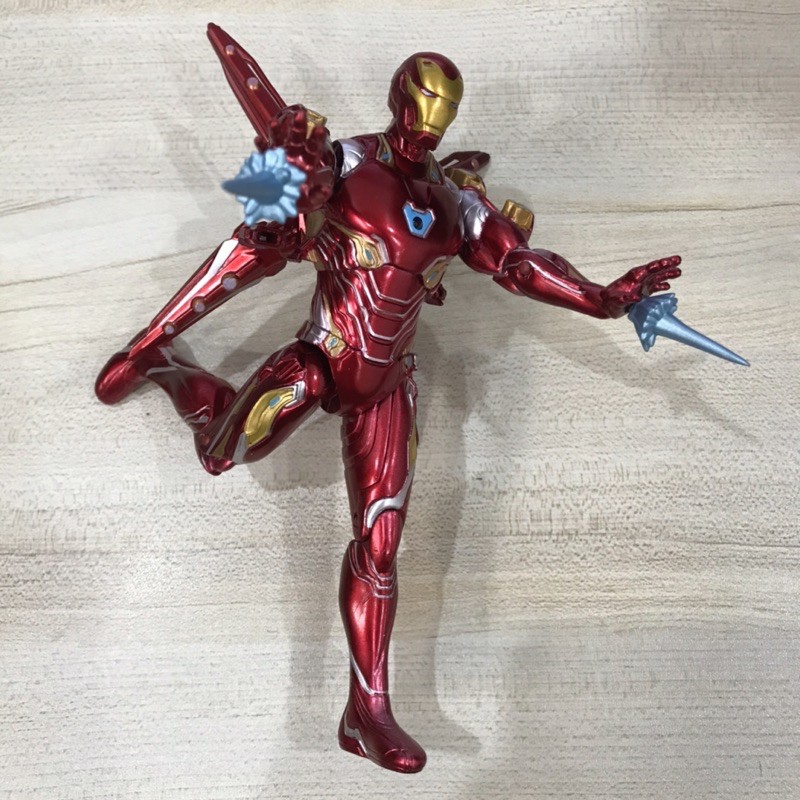 &lt;Không hộp&gt;&lt;Cánh rời&gt;Mô hình Action figure Ironman MK50 Nano Weapon End game