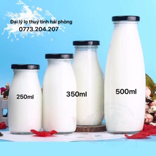 Chai thuỷ tinh starbuck cao cấp 500ml