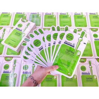 Mặt Nạ Trà Xanh #MEDIHEAL TEA TREE Healing Solution Essential Mask (25ml