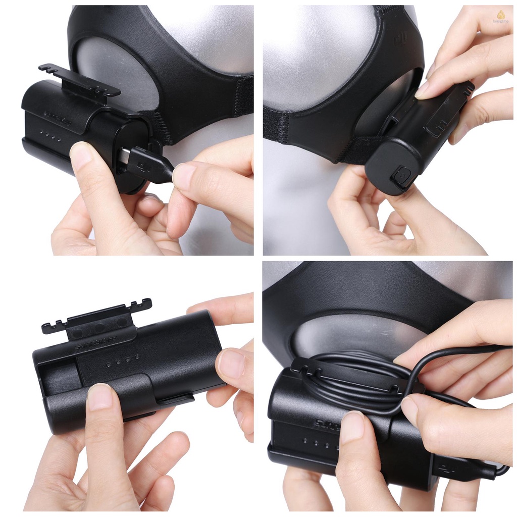 Giá Đỡ Pin Kèm Dây Cáp Cho Drone DJI FPV V2