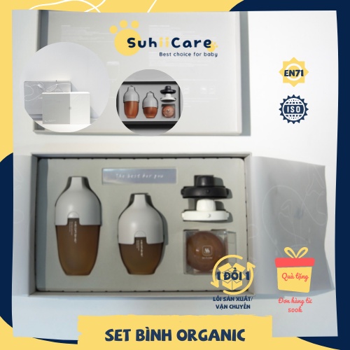 Set quà tặng cao cấp HEORSHE cho bé, quà cho bé sơ sinh độc đáo, sang trọng, ấn tượng