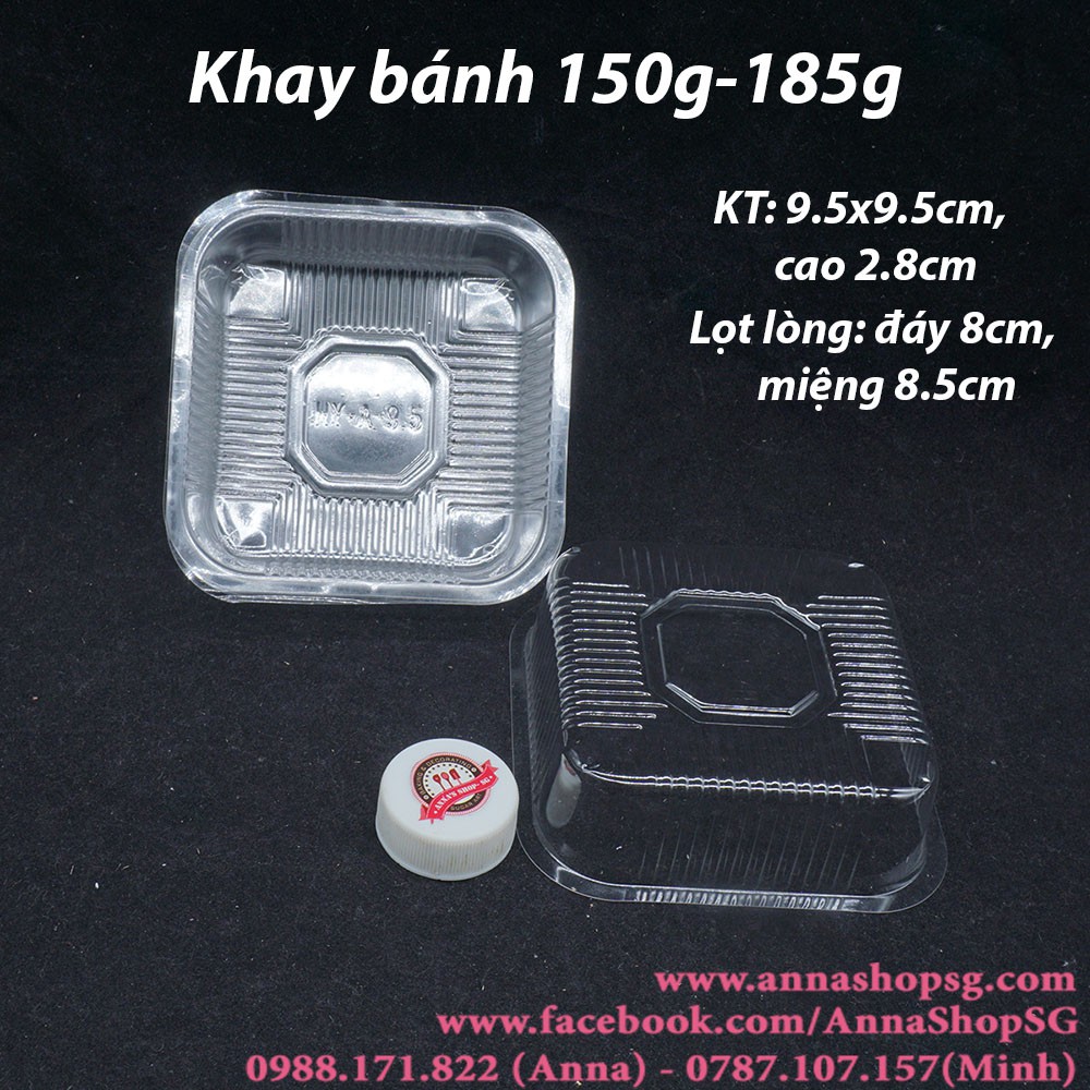 KHAY 9.5 CHO BÁNH 150g-&gt;180g (100c)