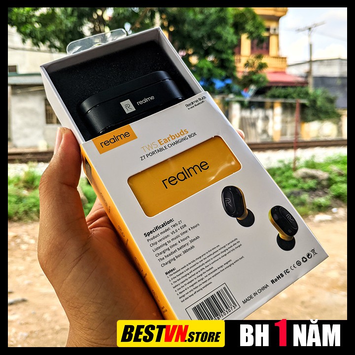 [Mã ELMS5 giảm 7% đơn 300K] [REALME BUDS] Tai Nghe Bluetooth Realme, Tai Nghe Không Dây, Cảm Ứng 1 Chạm, Tai Nghe TWS | BigBuy360 - bigbuy360.vn