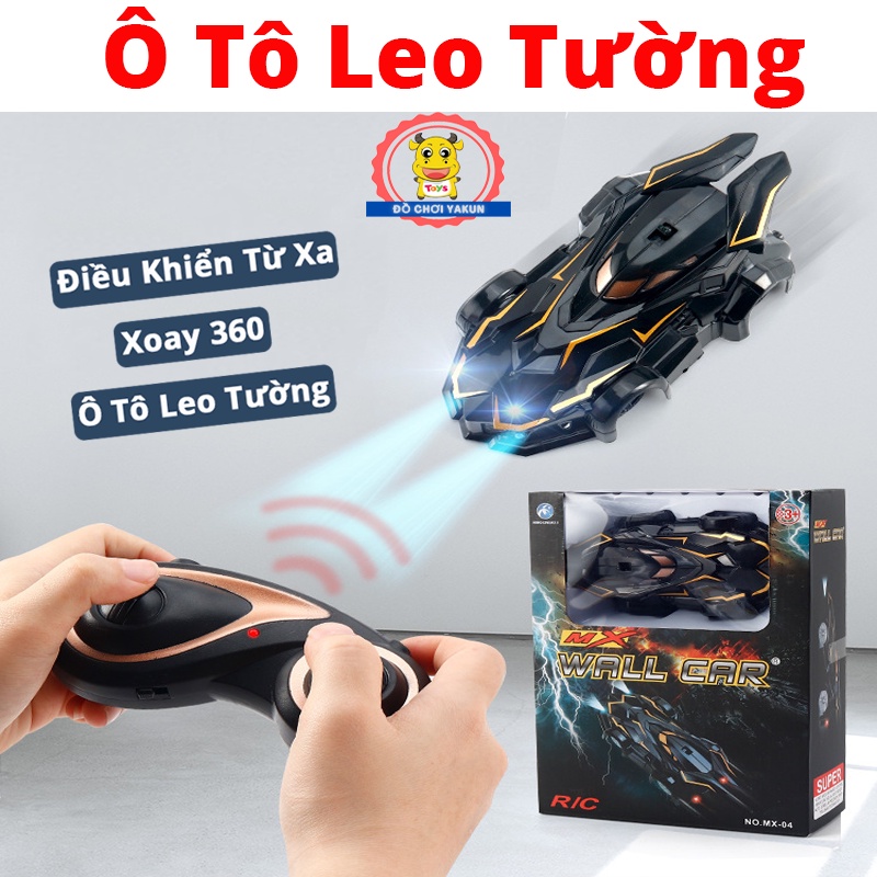 Ô tô leo tường xe điều khiển từ xa , đồ chơi thông minh cho bé và trẻ em , Yakun Toy Shop