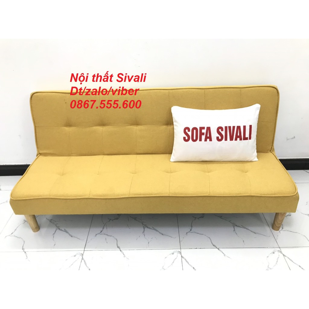 SFB03-Bộ ghế sofa giường 1m7x90, sofa phòng khách Sivali, salon, sopha, sa lông, sô pha