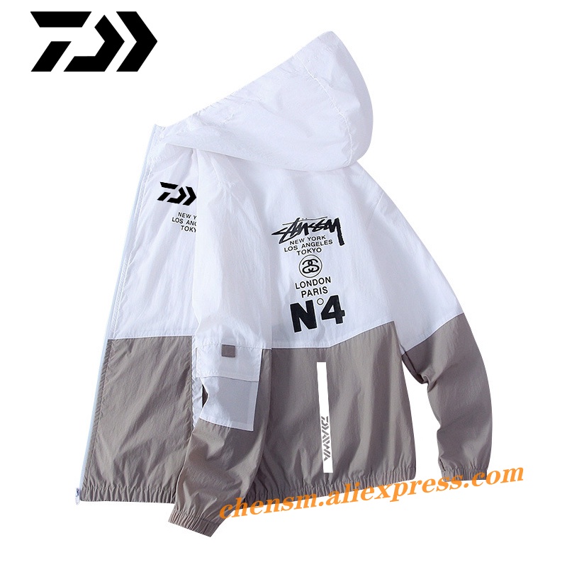 Daiwa Áo Khoác Chống Nắng Chống Thấm Nước Siêu Nhẹ Chống Gió Chất Liệu Nhanh Khô Thời Trang Cho Nam Và Nữ