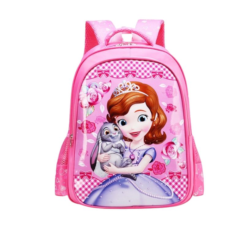 Balo cho bé trai bé gái đi học lớp 1 - 5 tiểu học, lớp lá , in hình siêu nhân, công chúa, ngựa pony siêu nhẹ BinBoKids