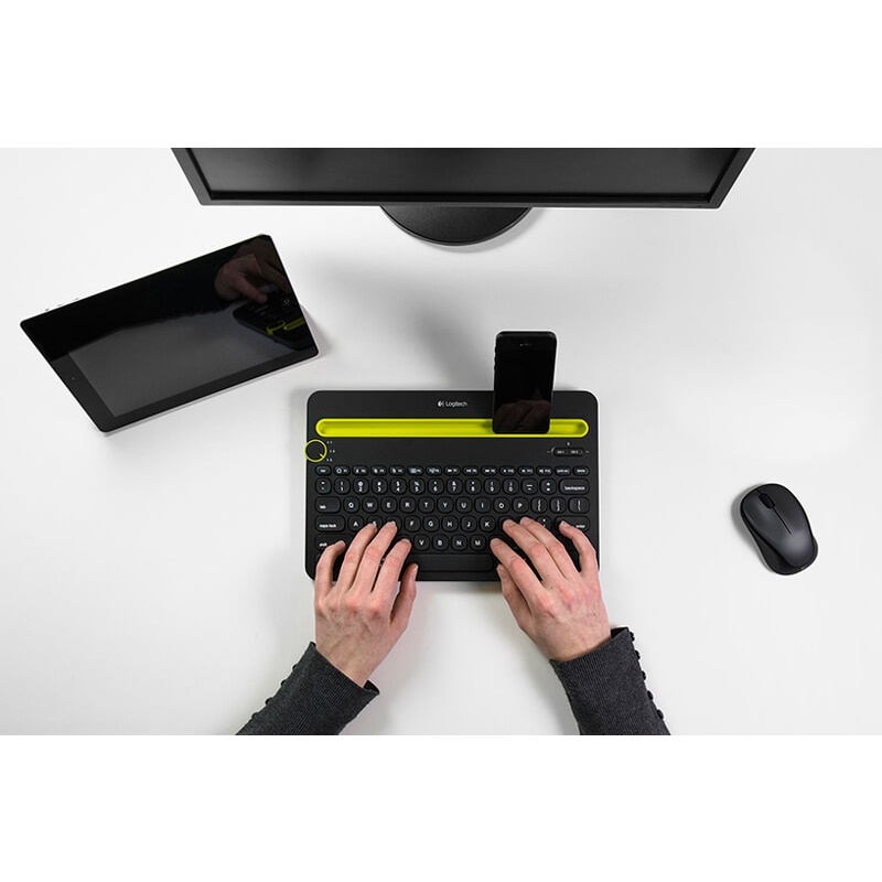 Bàn phím vi tính không dây Logitech K480 - Hàng Chính Hãng