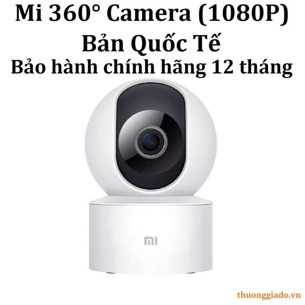 Camera giám sát Xiaomi Mi 360° Camera (1080P), Bản Quốc Tế