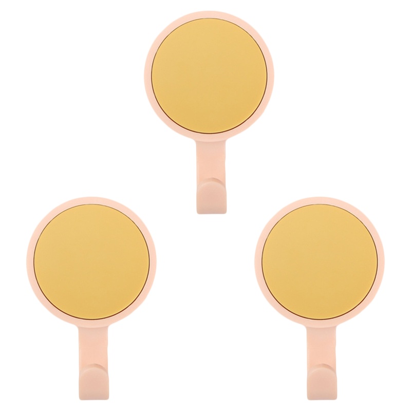 Bộ 3 Móc Treo Đồ Dán Tường Siêu Dính Chống Thấm Nước Tiện Dụng Cho Phòng Tắm / Nhà Bếp