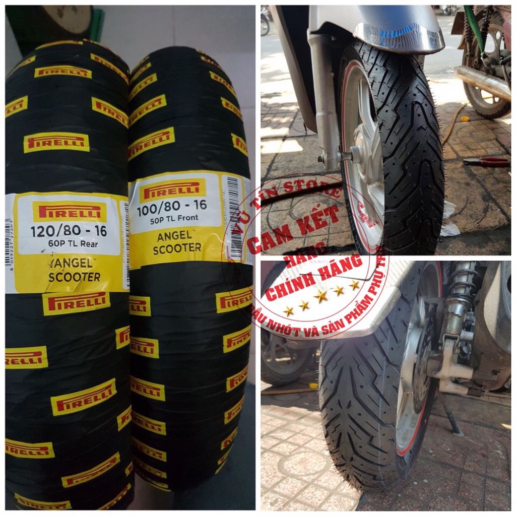 Vỏ xe máy Pirelli Angel Scooter Cho SH 125/150