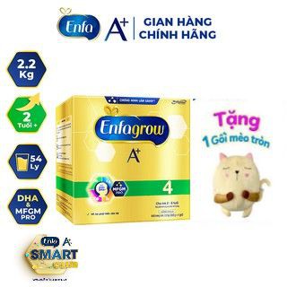 [Tặng mèo bông] Sữa Bột Enfagrow BIB A+ 4 2.2kg