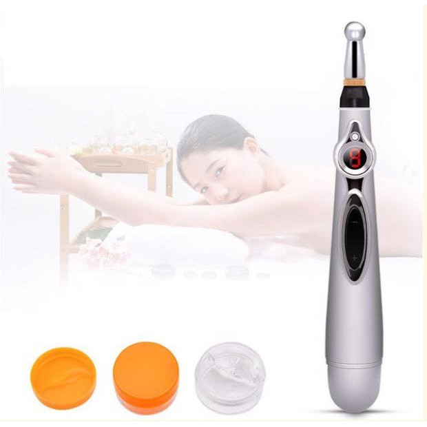 Bút Bấm Huyệt Laser Xung Điện Tử - Home and Garden