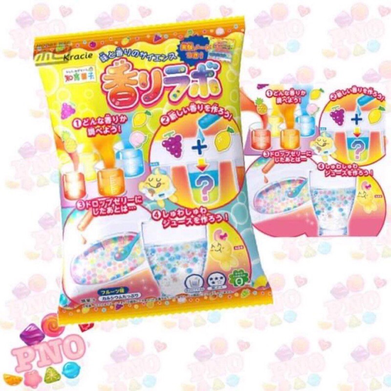 Popin Phòng thí nghiệm HƯƠNG THƠM - Đồ chơi ăn được