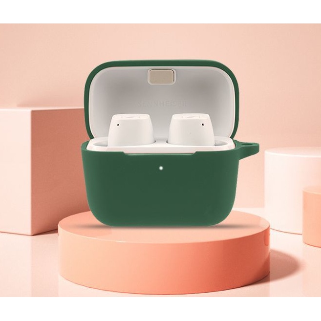 Vỏ Bảo Vệ Hộp Sạc Tai nghe không dây Bằng Silicon Họa Tiết Hoạt Hình Chống Rơi Cho SENNHEISER CX