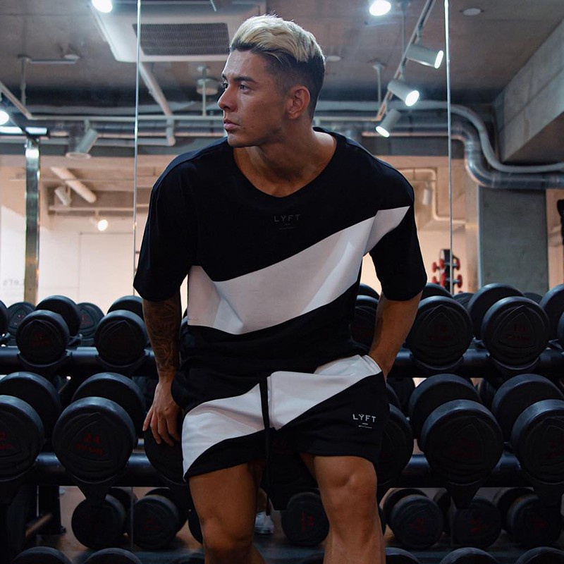 Áo Thun Cotton Tay Ngắn Họa Tiết Kẻ Sọc Thoải Mái Size M-3XL Cho Nam