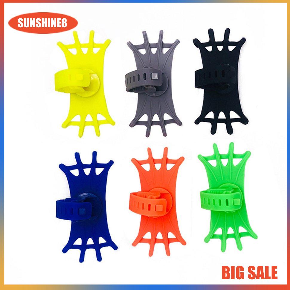【SUN】Giá đỡ điện thoại cho xe đạp silicon Giá đỡ điện thoại di động Giá đỡ điện thoại kẹp GPS