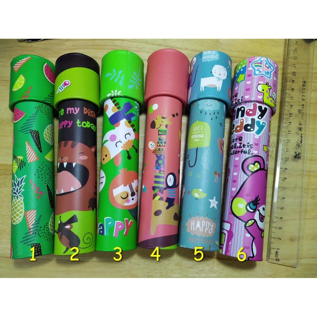 Kính vạn hoa sắc màu loại to 19cm - siêu đáng yêu - siêu đẹp - đồ chơi sáng tạo cho bé