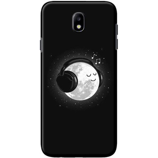 Ốp lưng Samsung J2 Pro, J3 Pro, J7 Pro, J7 Plus Mặt Trăng Nghe Nhạc