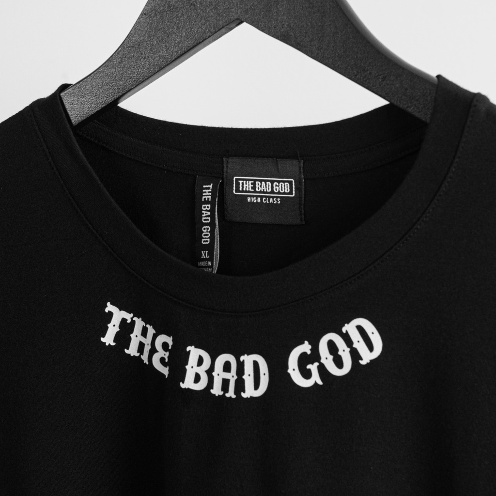 Áo thun tay lỡ The Bad God Mark tee in cổ