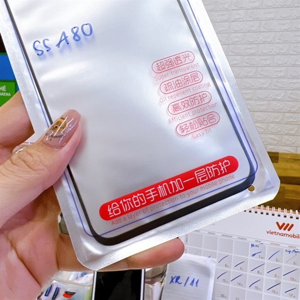Kính ép OCA Samsung A80