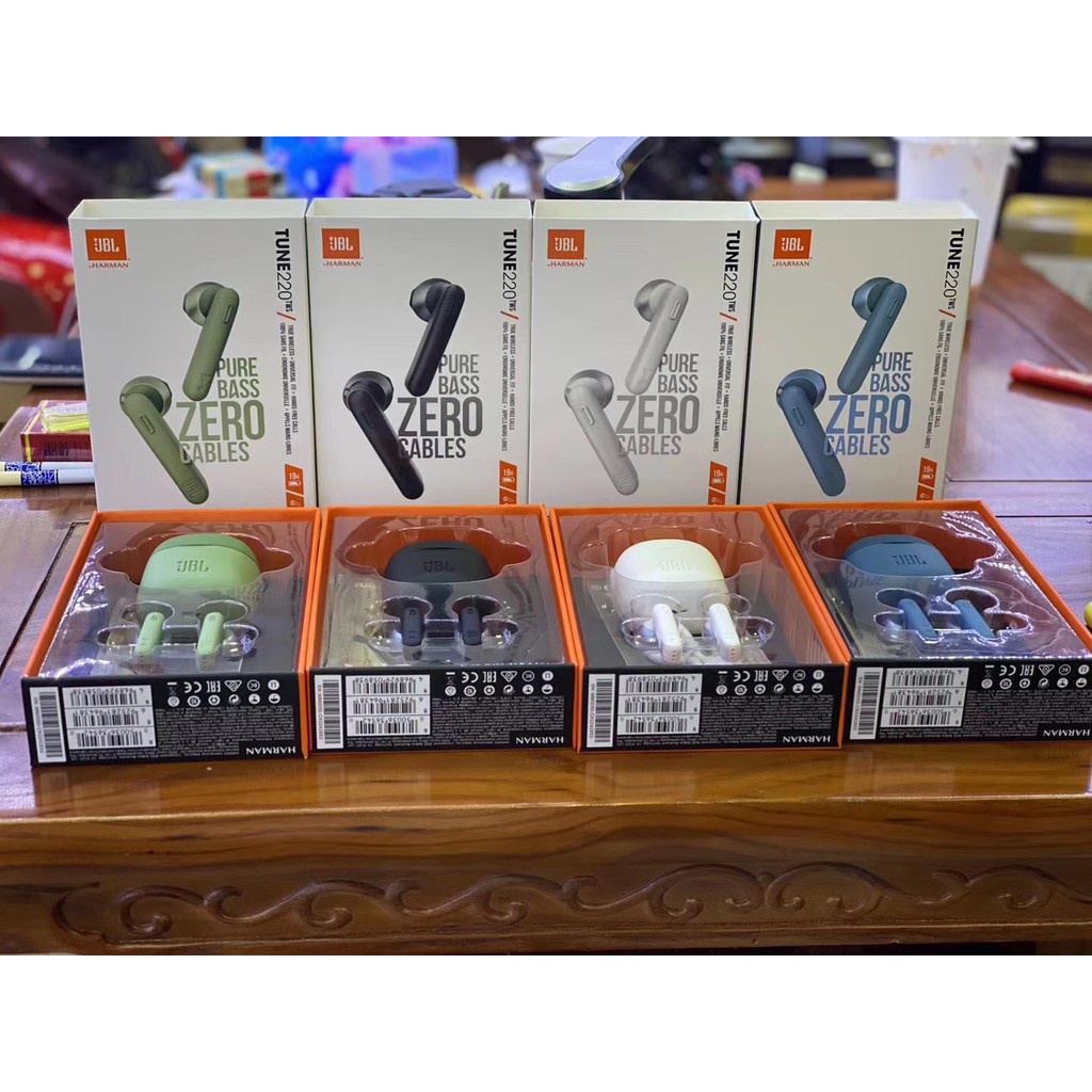 Tai Nghe Bluetooth JBL T220 Kèm Hộp Sạc
